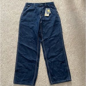 Men flame-Resistant Denim Dungaree carhartt